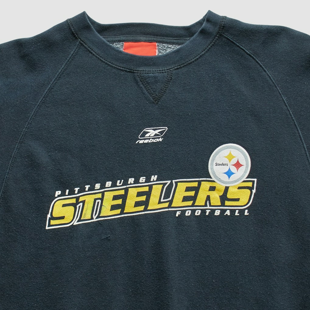 Reebok 2000s Pullover Sweatshirt - Pittsburgh Steelers