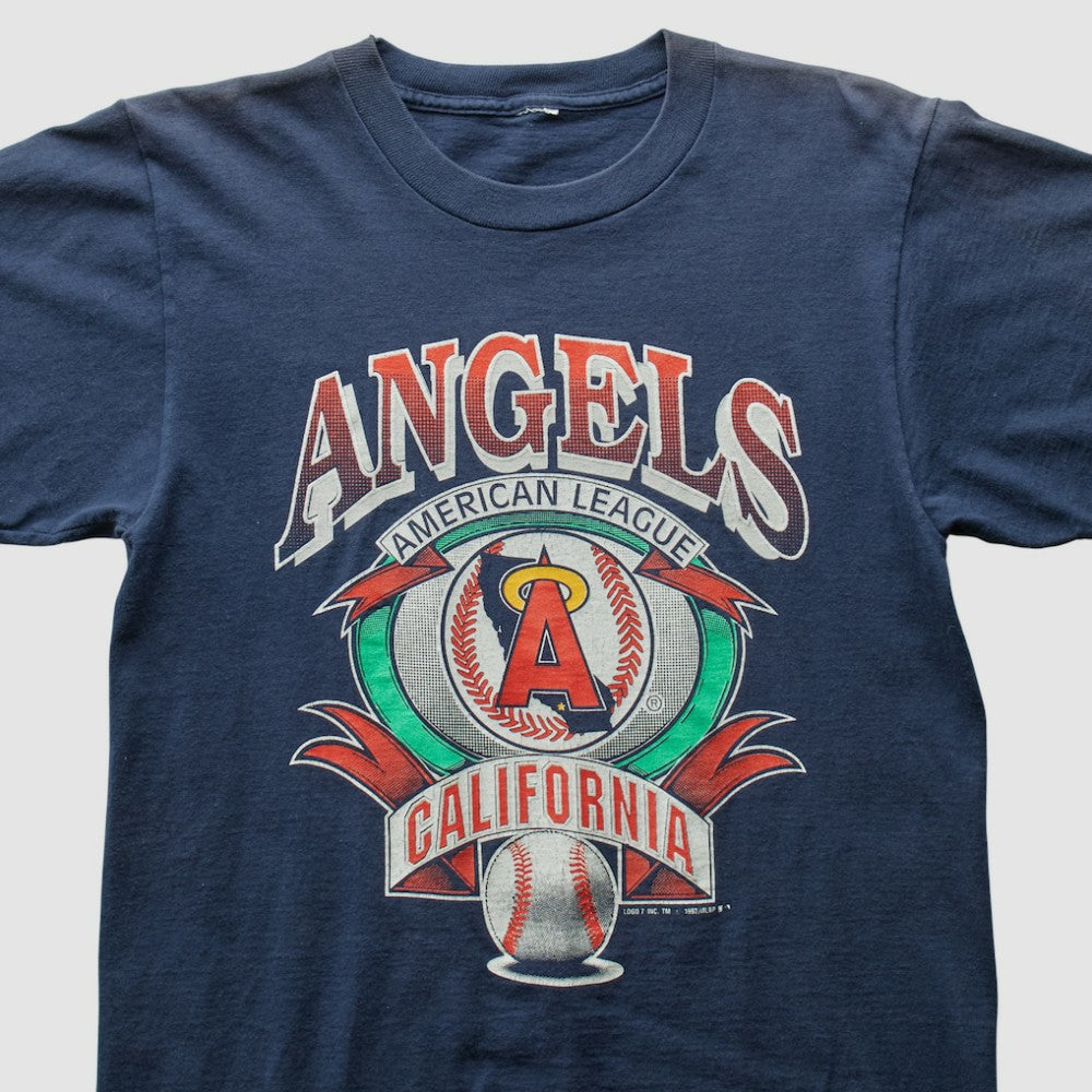 MLB Los Angeles Angels Logo 7 1992 T-Shirt