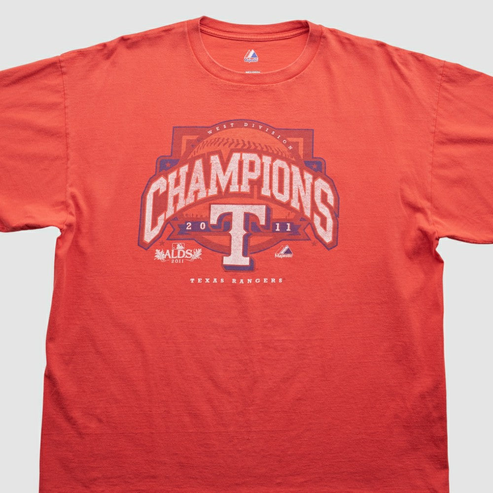 MLB Texas Rangers Majestic 2011 T-Shirt