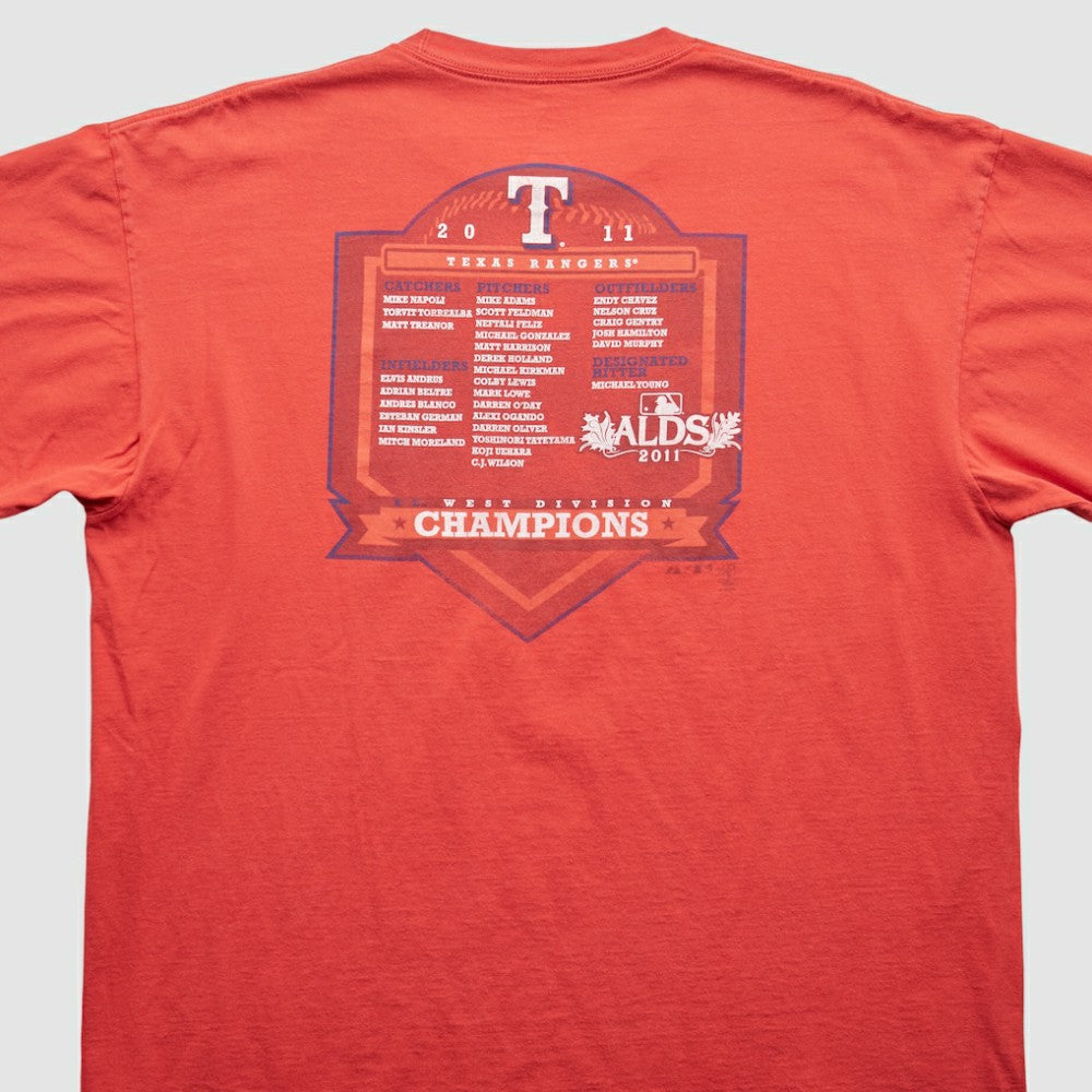 MLB Texas Rangers Majestic 2011 T-Shirt