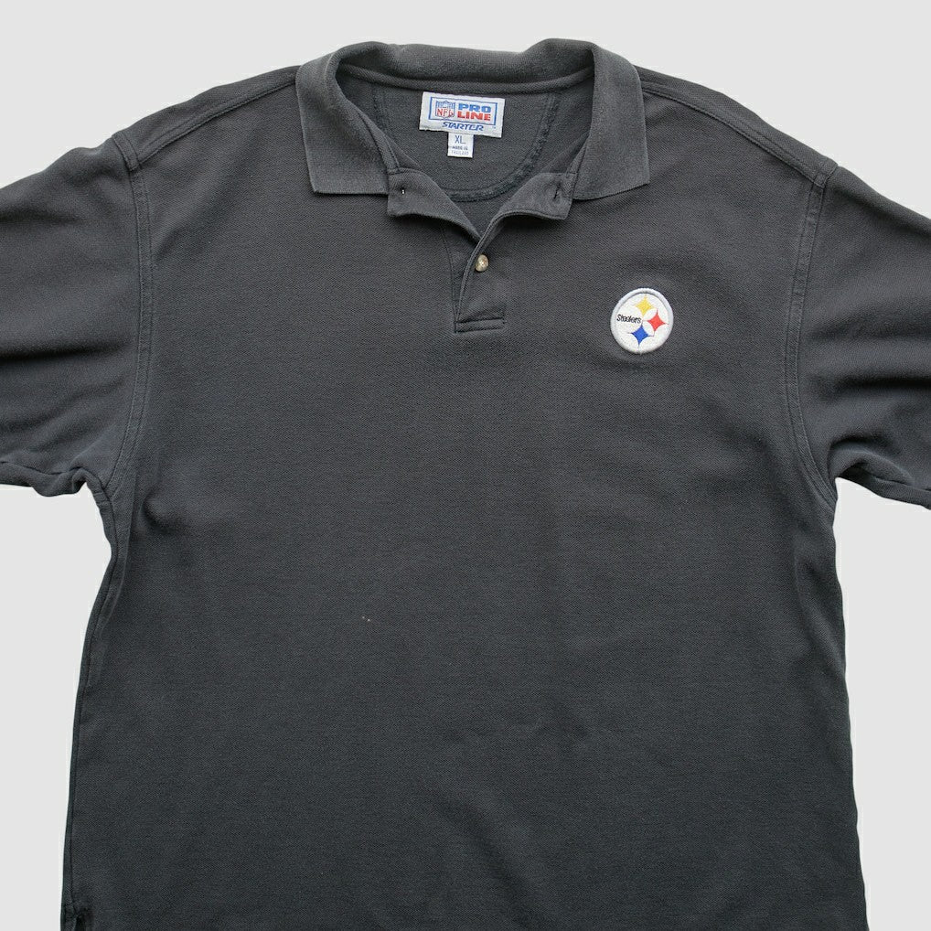 Starter 90s Polo - Pittsburgh Steelers