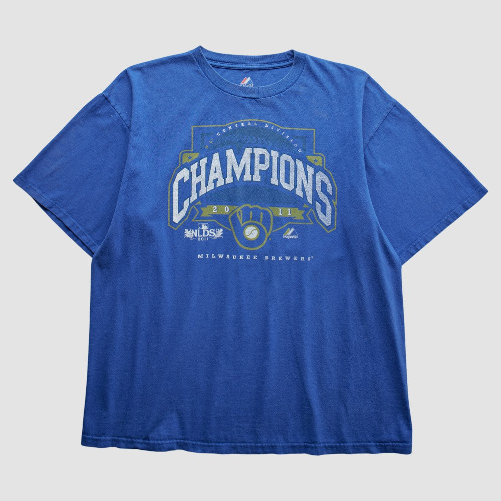 MLB Milwaukee Brewers Majestic 2011 T-Shirt