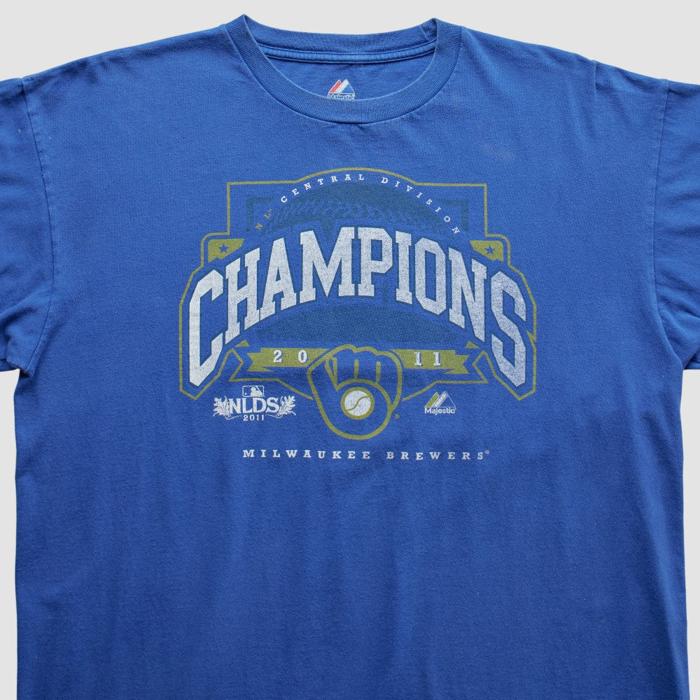 MLB Milwaukee Brewers Majestic 2011 T-Shirt