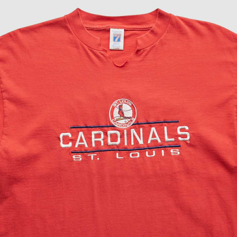 MLB St. Louis Cardinals Logo 7 90s T-Shirt
