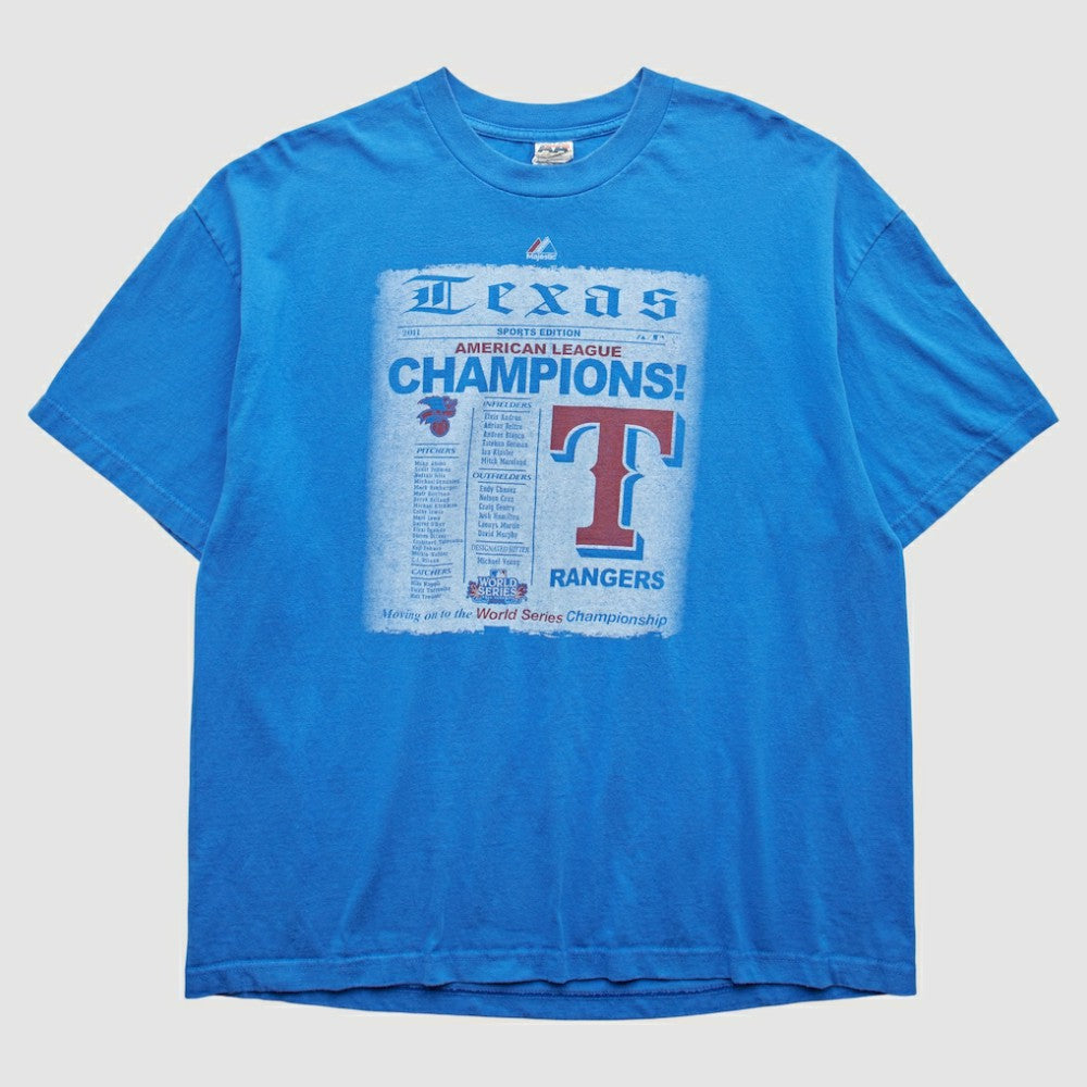MLB Texas Rangers Majestic 2011 T-Shirt