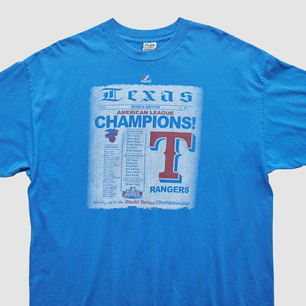 MLB Texas Rangers Majestic 2011 T-Shirt
