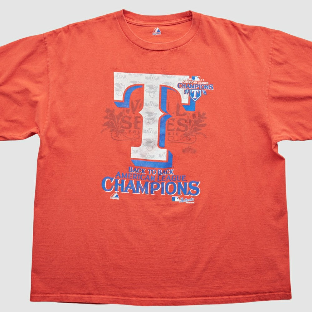 MLB Texas Rangers Majestic 2011 T-Shirt