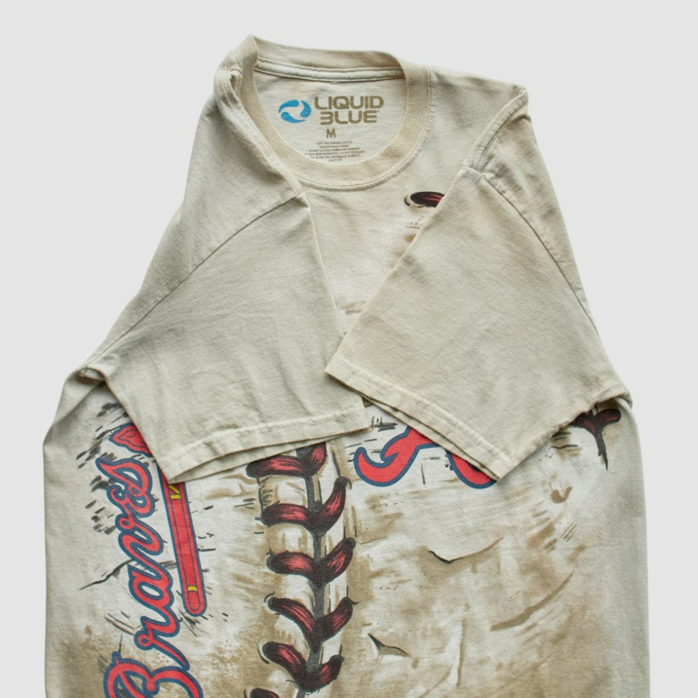 MLB Atlanta Braves Liquid Blue 2014 T-Shirt