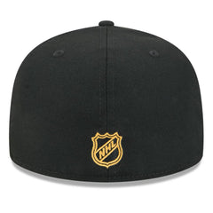 NHL Black Boston Bruins New Era Core 59FIFTY Fitted Hat