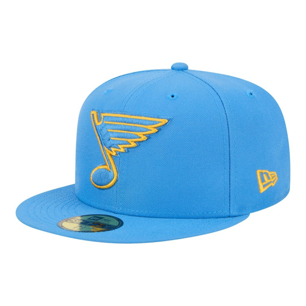 NHL Light Blue St. Louis Blues New Era Core 59FIFTY Fitted Hat