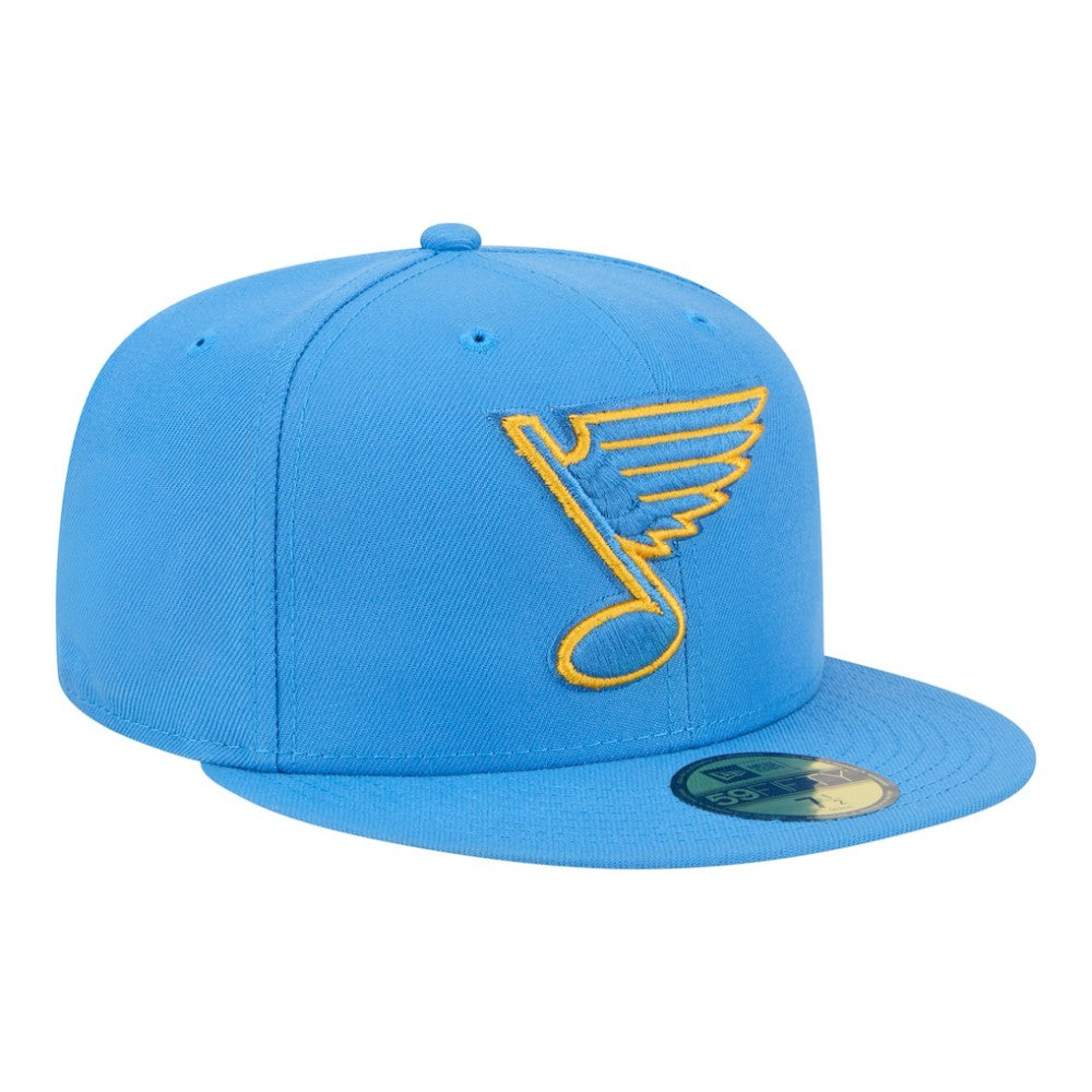NHL Light Blue St. Louis Blues New Era Core 59FIFTY Fitted Hat