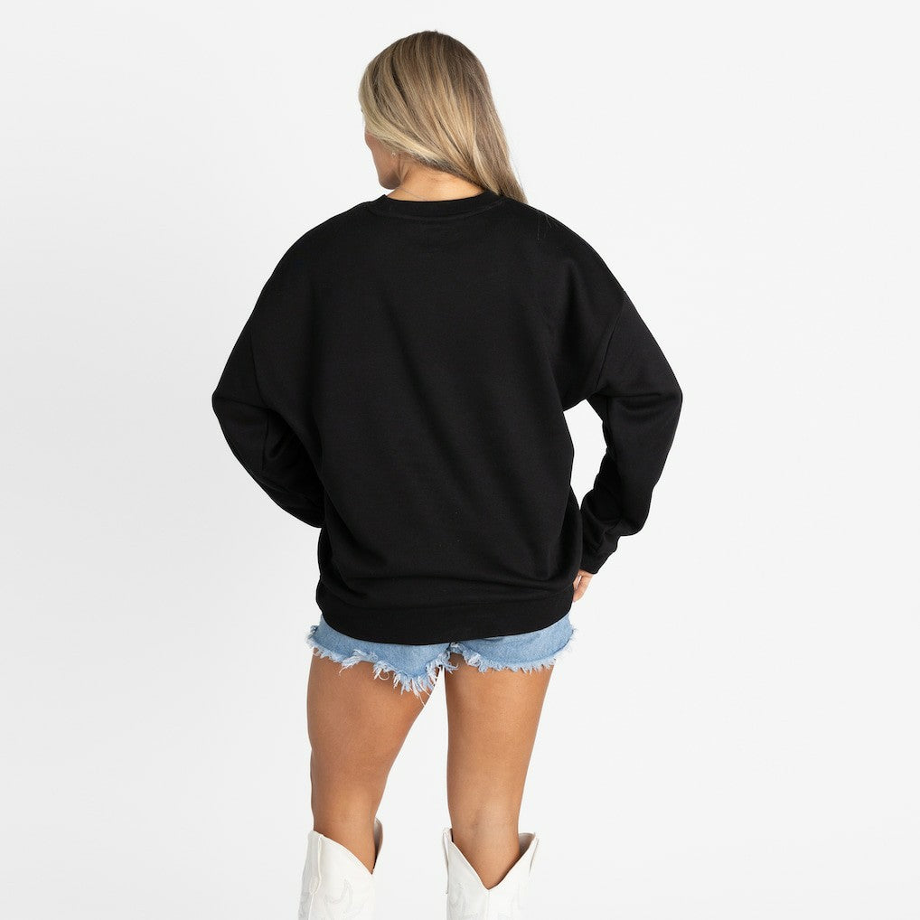 Gameday Couture Women's Oversized Everyday Star Long Sleeve T-Shirt - Houston Texans