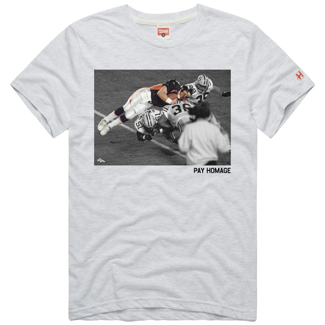 John Elway  Homage Unisex Pay Homage Tri-Blend T-Shirt - Denver Broncos