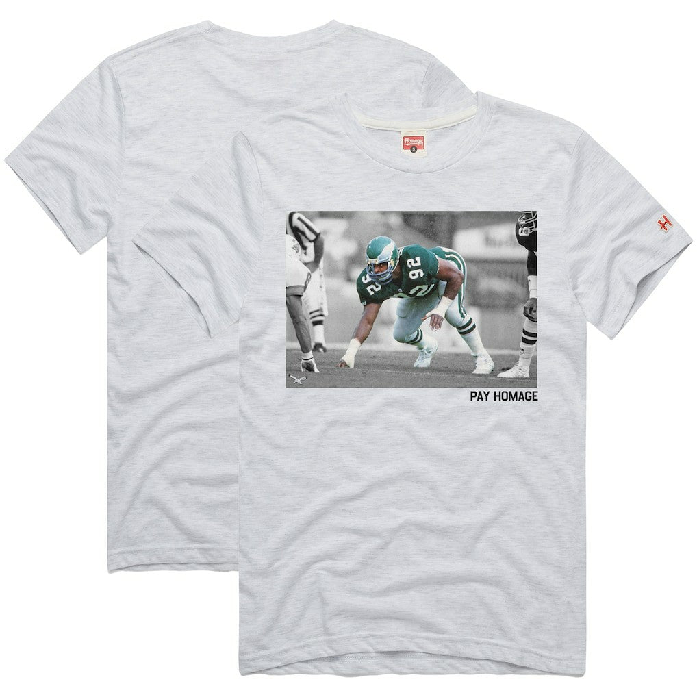 Reggie White  Homage Unisex Pay Homage Tri-Blend T-Shirt - Philadelphia Eagles