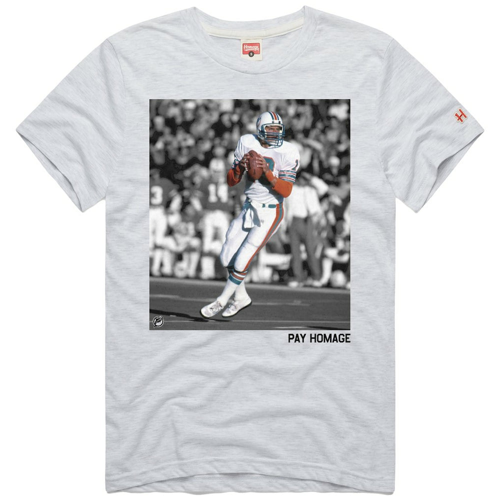 Dan Marino  Homage Unisex Pay Homage Tri-Blend T-Shirt - Miami Dolphins