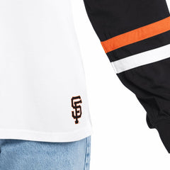 MLB San Francisco Giants G-III 4Her by Carl Banks Women's Key Player Oversized Hooded Long Sleeve T-Shirt