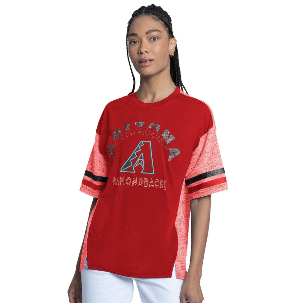MLB Arizona Diamondbacks G-III 4Her by Carl Banks Women's Off-Season Oversized Top