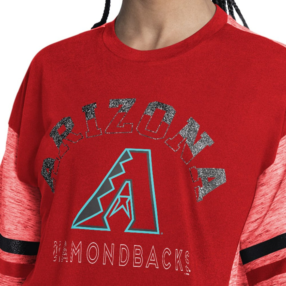 MLB Arizona Diamondbacks G-III 4Her by Carl Banks Women's Off-Season Oversized Top