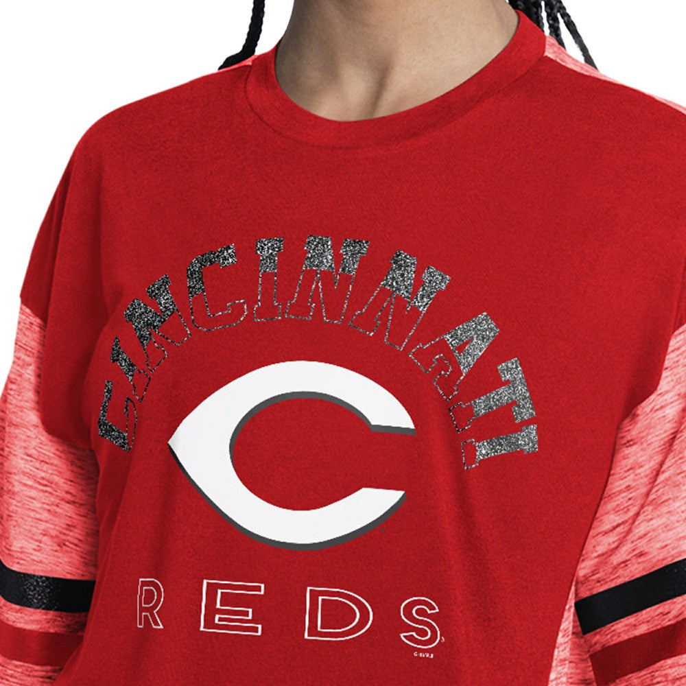 MLB Cincinnati Reds G-III 4Her by Carl Banks Women's Off-Season Oversized Top