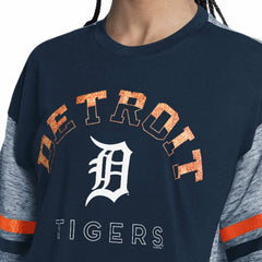 MLB Detroit Tigers G-III 4Her by Carl Banks Women's Off-Season Oversized Top