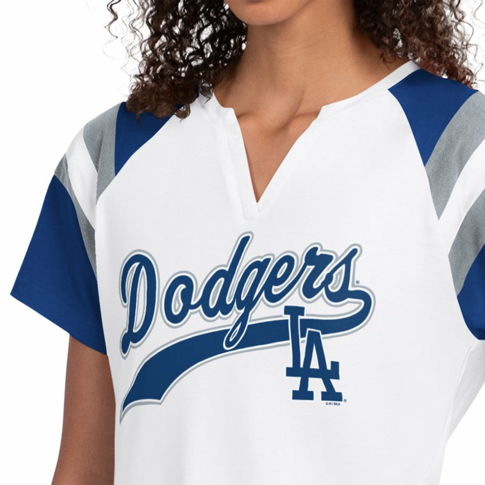 MLB Los Angeles Dodgers Starter Women's Game On Notch Neck T-Shirt
