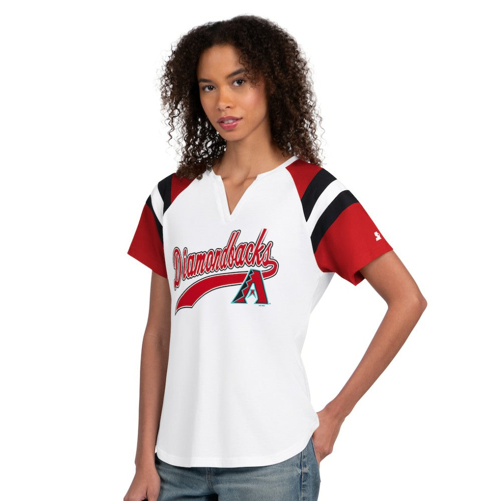 MLB Arizona Diamondbacks Starter Women's Game On Notch Neck T-Shirt