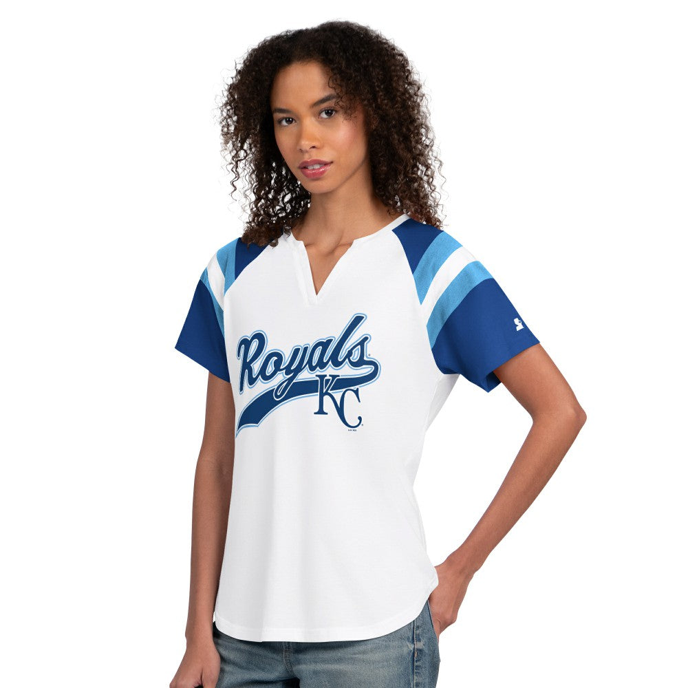 MLB Kansas City Royals Starter Women's Game On Notch Neck T-Shirt
