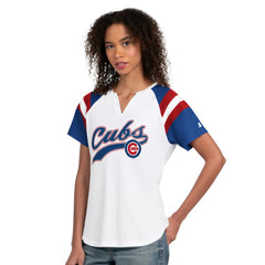 MLB Chicago Cubs Starter Women's Game On Notch Neck T-Shirt