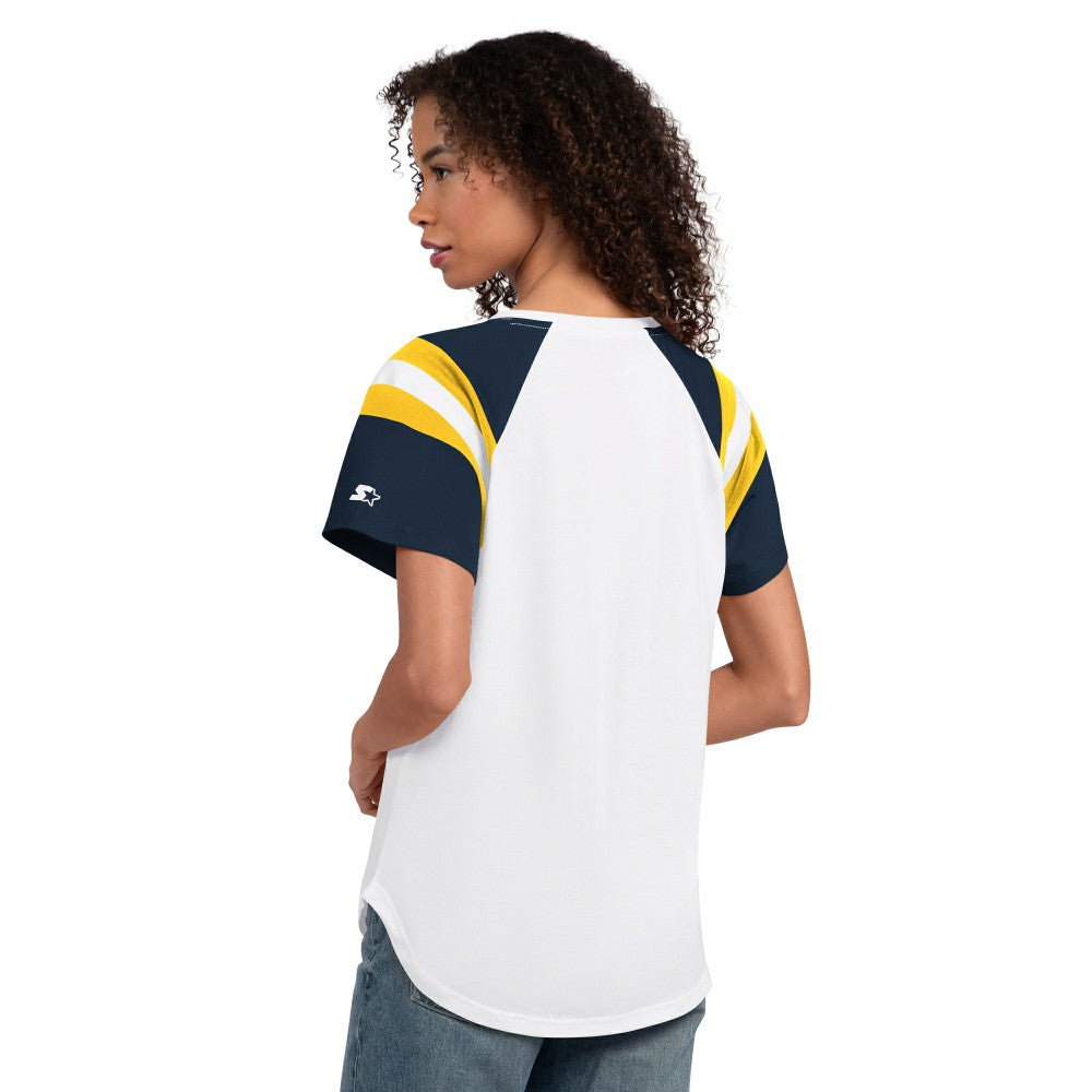 MLB Milwaukee Brewers Starter Women's Game On Notch Neck T-Shirt