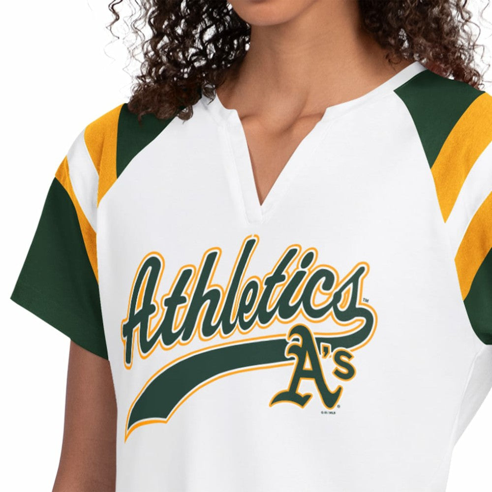 MLB Athletics Starter Women's Game On Notch Neck T-Shirt