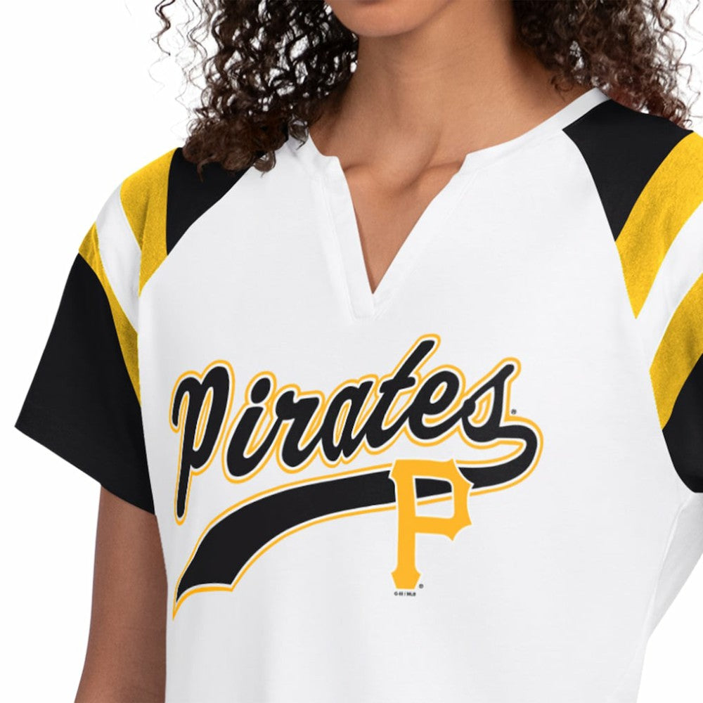 MLB Pittsburgh Pirates Starter Women's Game On Notch Neck T-Shirt
