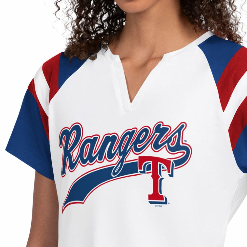 MLB Texas Rangers Starter Women's Game On Notch Neck T-Shirt