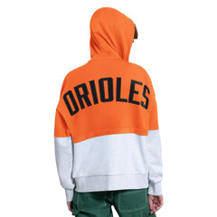 MLB Baltimore Orioles Starter Women's Wishbone Full-Zip Hoodie