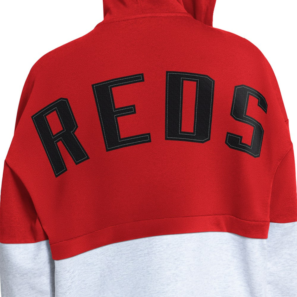 MLB Cincinnati Reds Starter Women's Wishbone Full-Zip Hoodie