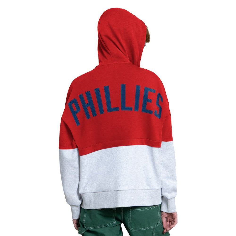 MLB Philadelphia Phillies Starter Women's Wishbone Full-Zip Hoodie