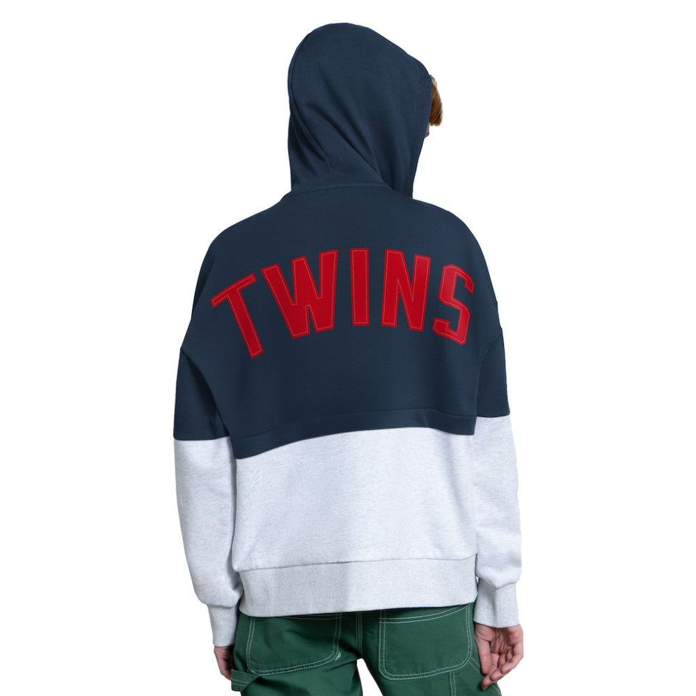 MLB Minnesota Twins Starter Women's Wishbone Full-Zip Hoodie