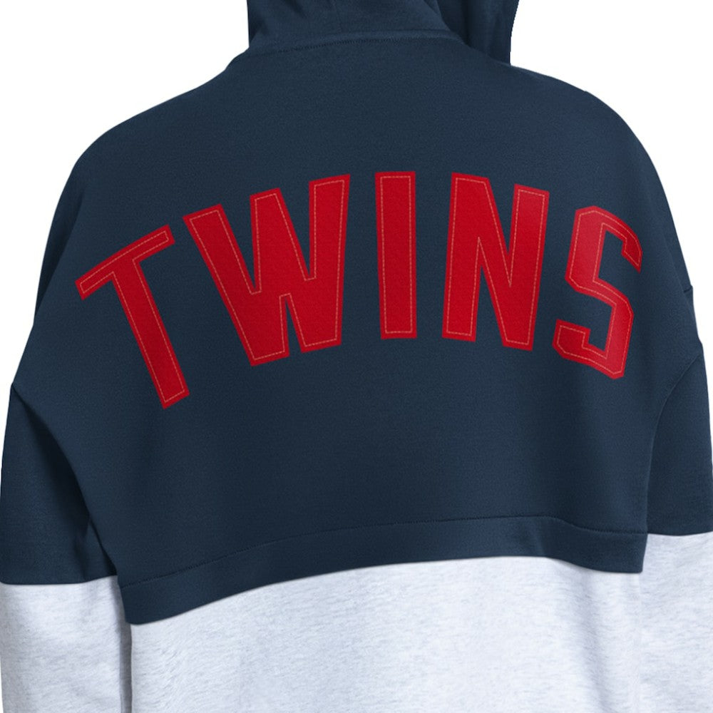 MLB Minnesota Twins Starter Women's Wishbone Full-Zip Hoodie