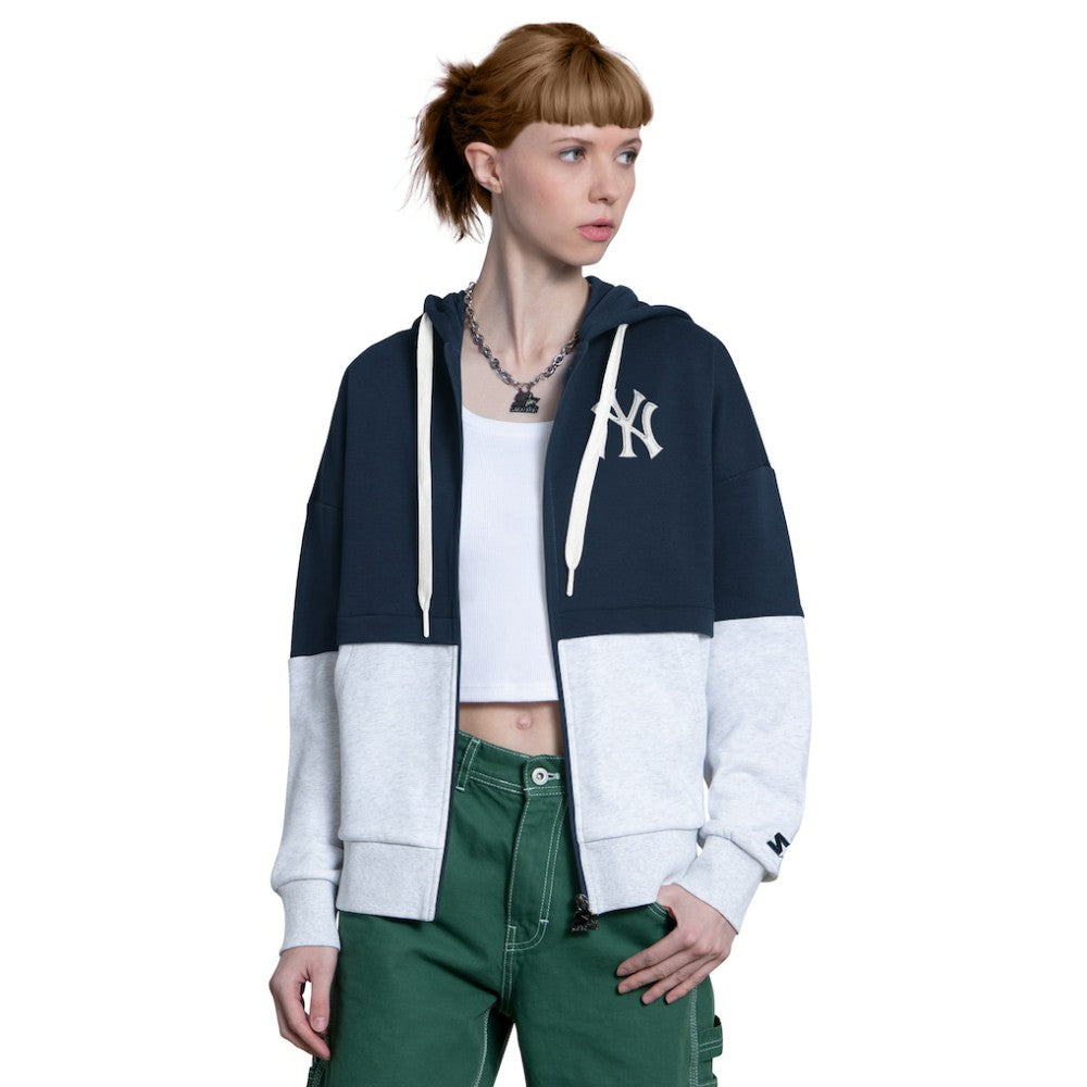 MLB New York Yankees Starter Women's Wishbone Full-Zip Hoodie