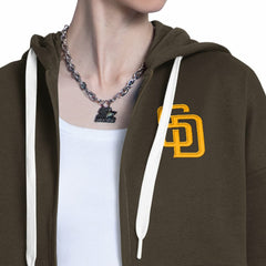 MLB San Diego Padres Starter Women's Wishbone Full-Zip Hoodie