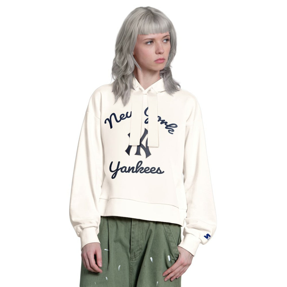 MLB New York Yankees Starter Women's Baseline Hoodie Sweatshirt