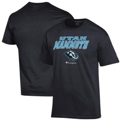 NHL Black Utah Mammoth Champion Jersey T-Shirt