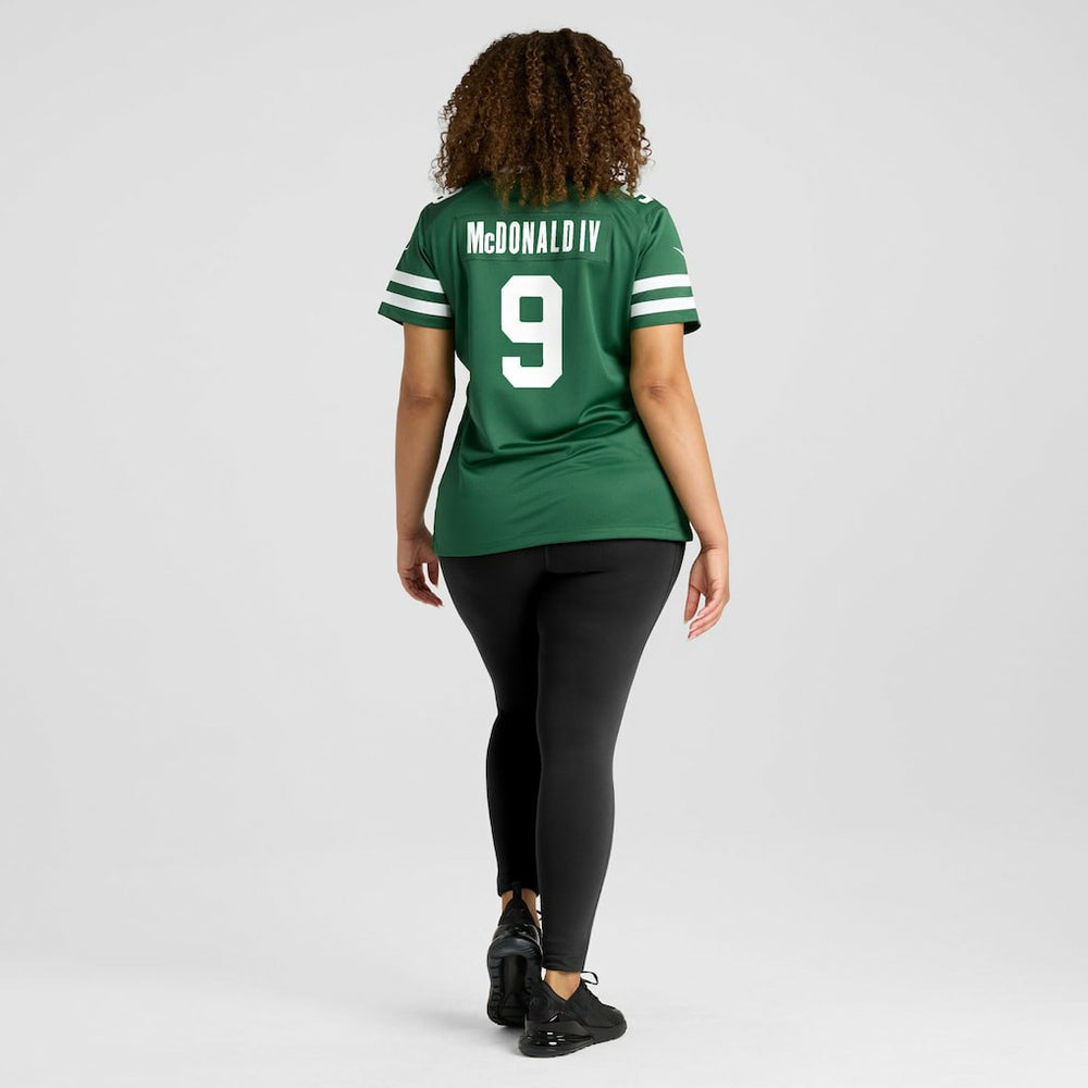 Will McDonald IV  Women's Team Game Jersey - New York Jets
