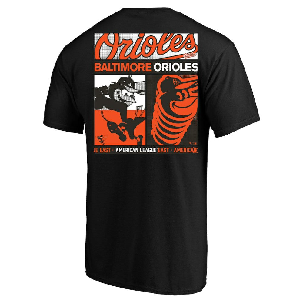 MLB Baltimore Orioles Profile Big & Tall Two-Sided Graphic T-Shirt