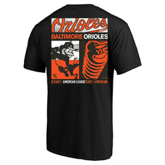 MLB Baltimore Orioles Profile Big & Tall Two-Sided Graphic T-Shirt