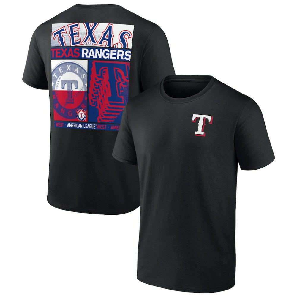 MLB Texas Rangers Profile Big & Tall Two-Sided Graphic T-Shirt