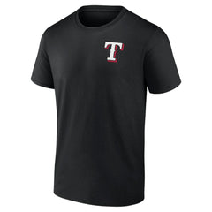 MLB Texas Rangers Profile Big & Tall Two-Sided Graphic T-Shirt