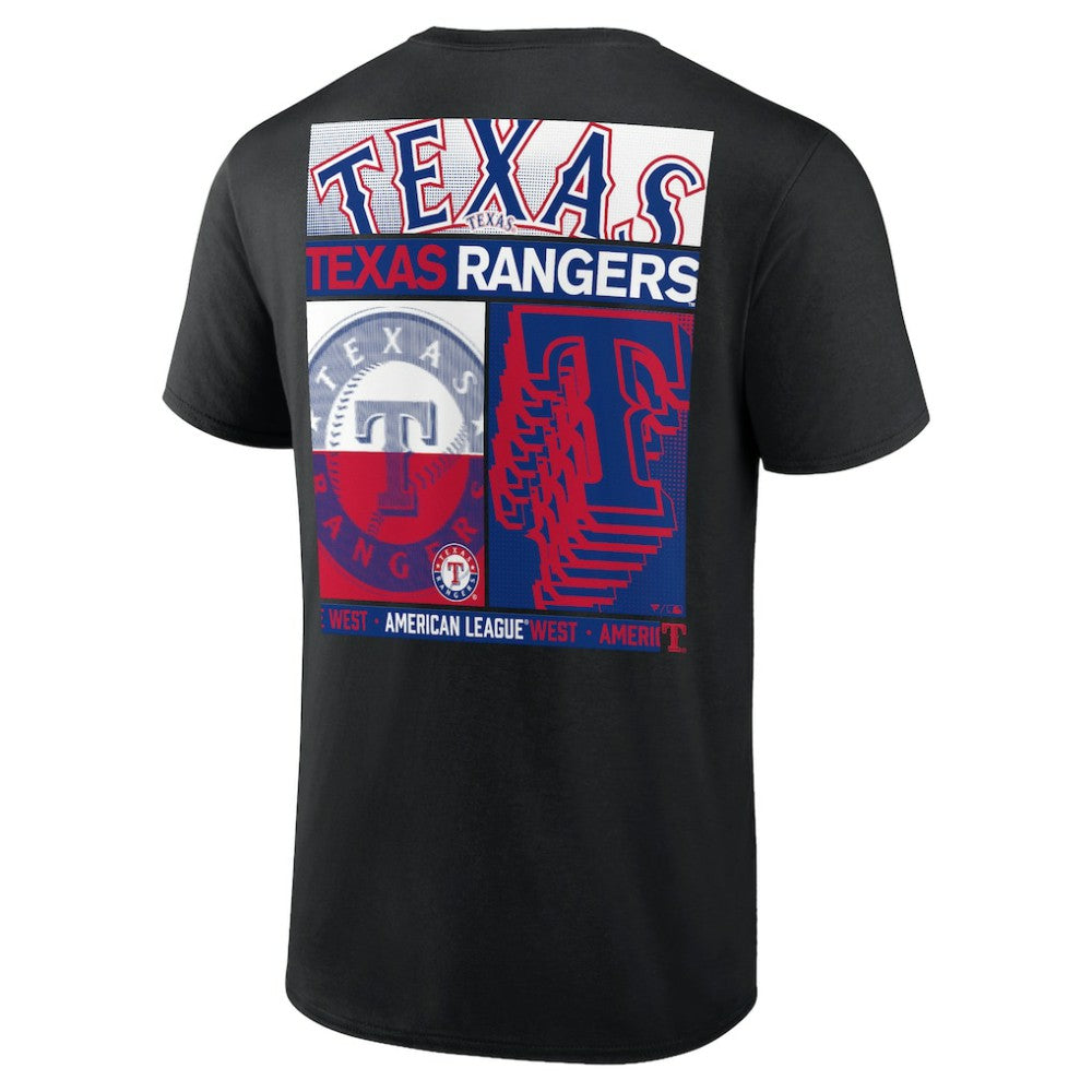 MLB Texas Rangers Profile Big & Tall Two-Sided Graphic T-Shirt