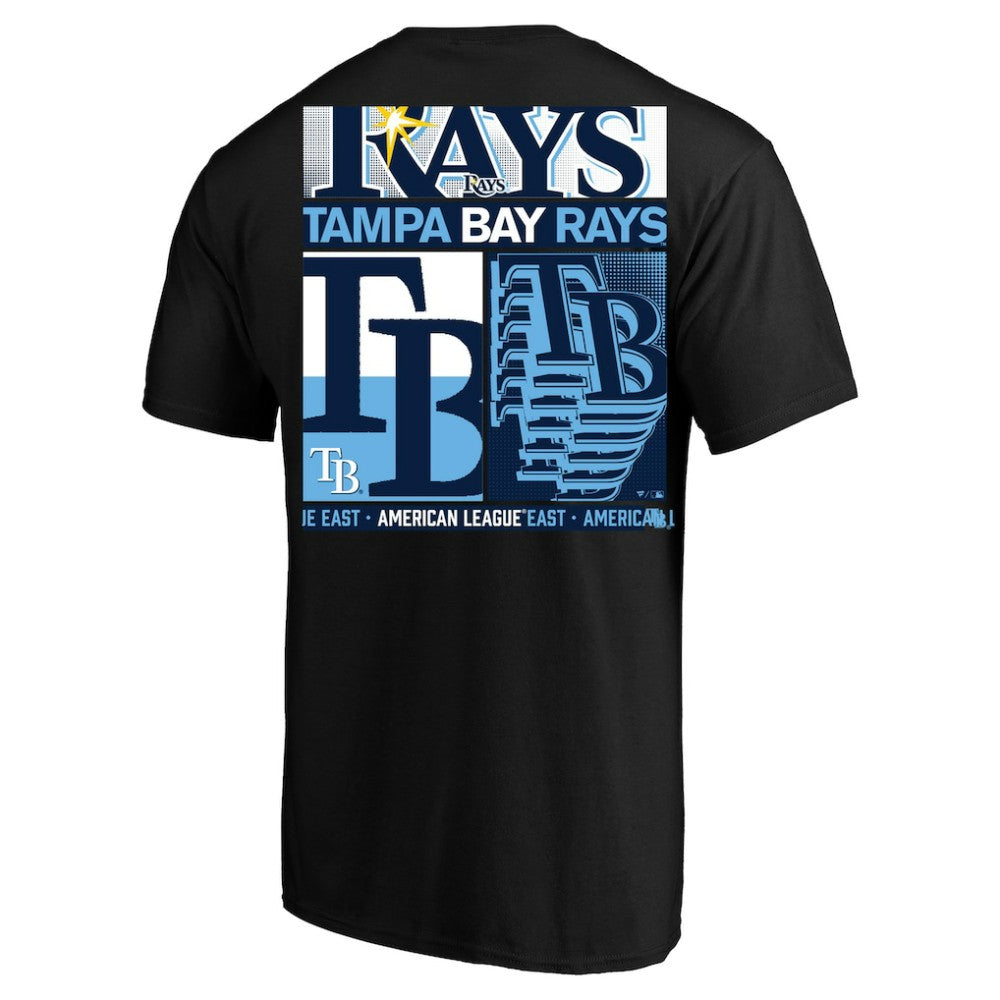 MLB Tampa Bay Rays Profile Big & Tall Two-Sided Graphic T-Shirt