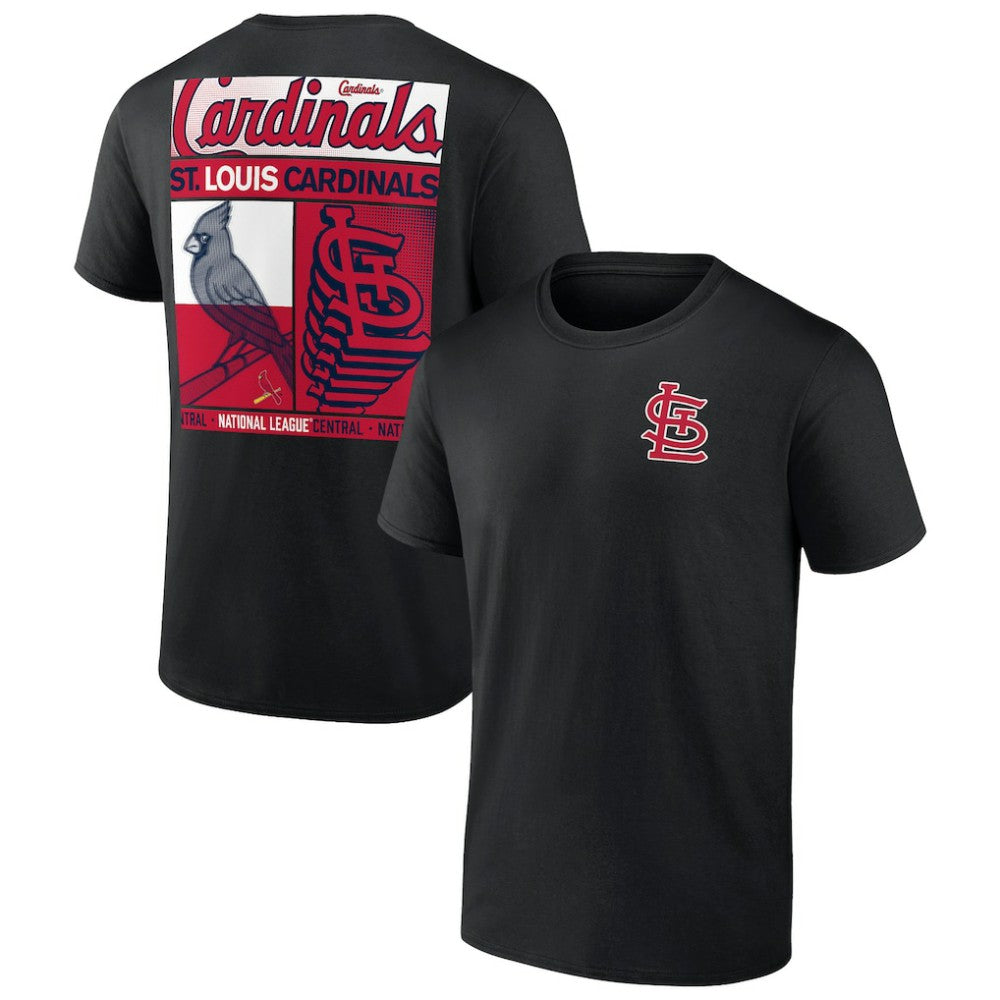 MLB St. Louis Cardinals Profile Big & Tall Two-Sided Graphic T-Shirt