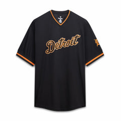 MLB Detroit Tigers Fanatics Big & Tall Pop Texture V-Neck T-Shirt